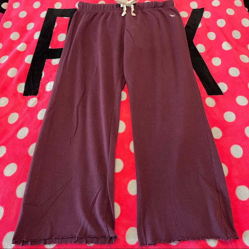 💕 VS PINK 💕 Boyfriend Pants Maroon Medium